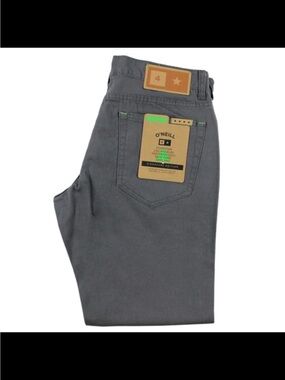 O'Neill Men's Straight Gray Jeans